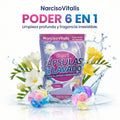 Cápsulas De Detergente Narciso 6 En 1 Para Ropa Fresia