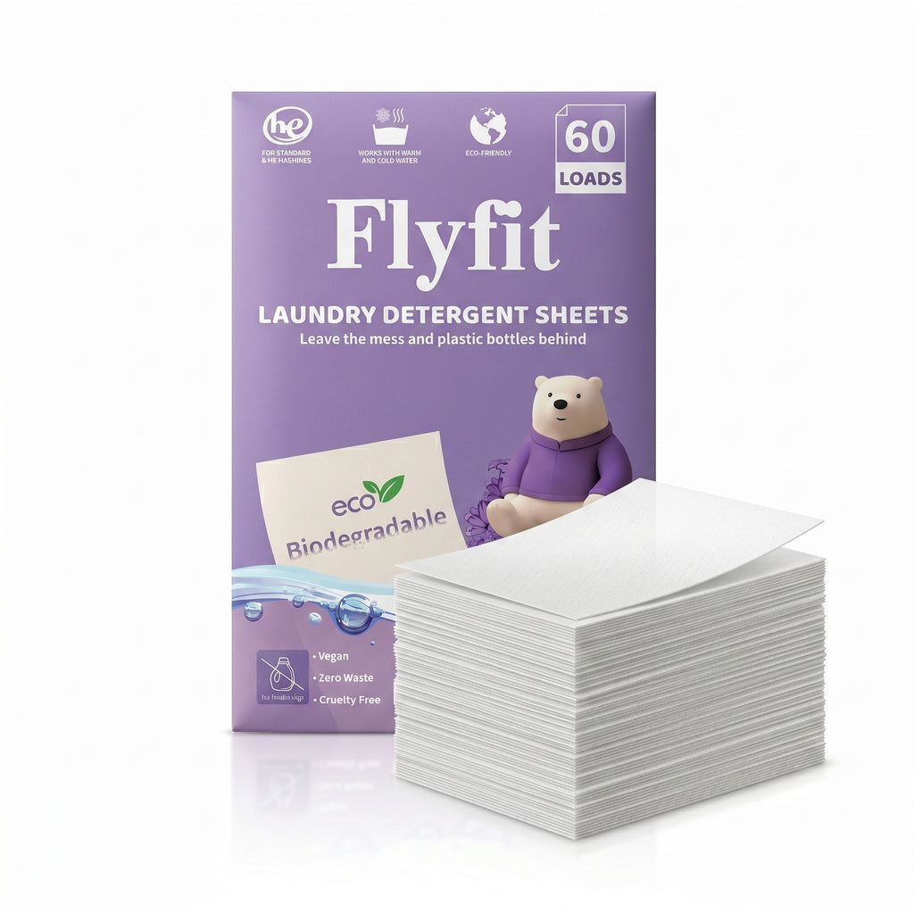 Detergente En Tiras Para Ropa Biodegradable 60 Sheet Lavadas