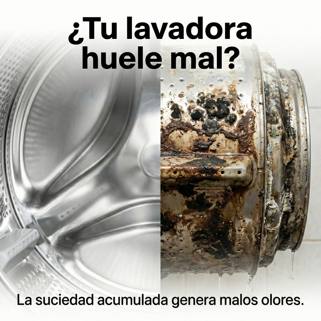 Limpiador De Lavadora Evgula Antisarro Antimoho Limpieza Pro