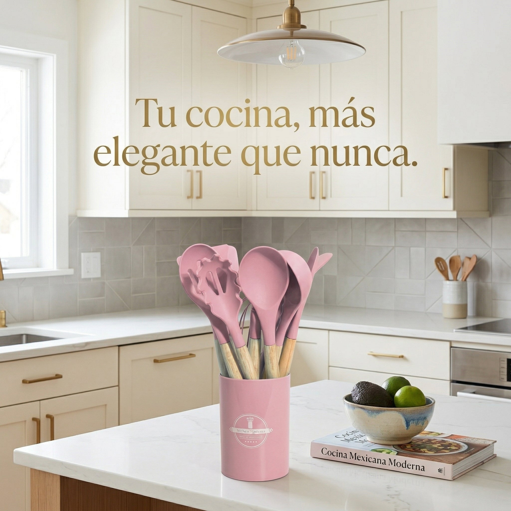 Set Utensilios En Latic Silicona Multifuncional Cocina X11