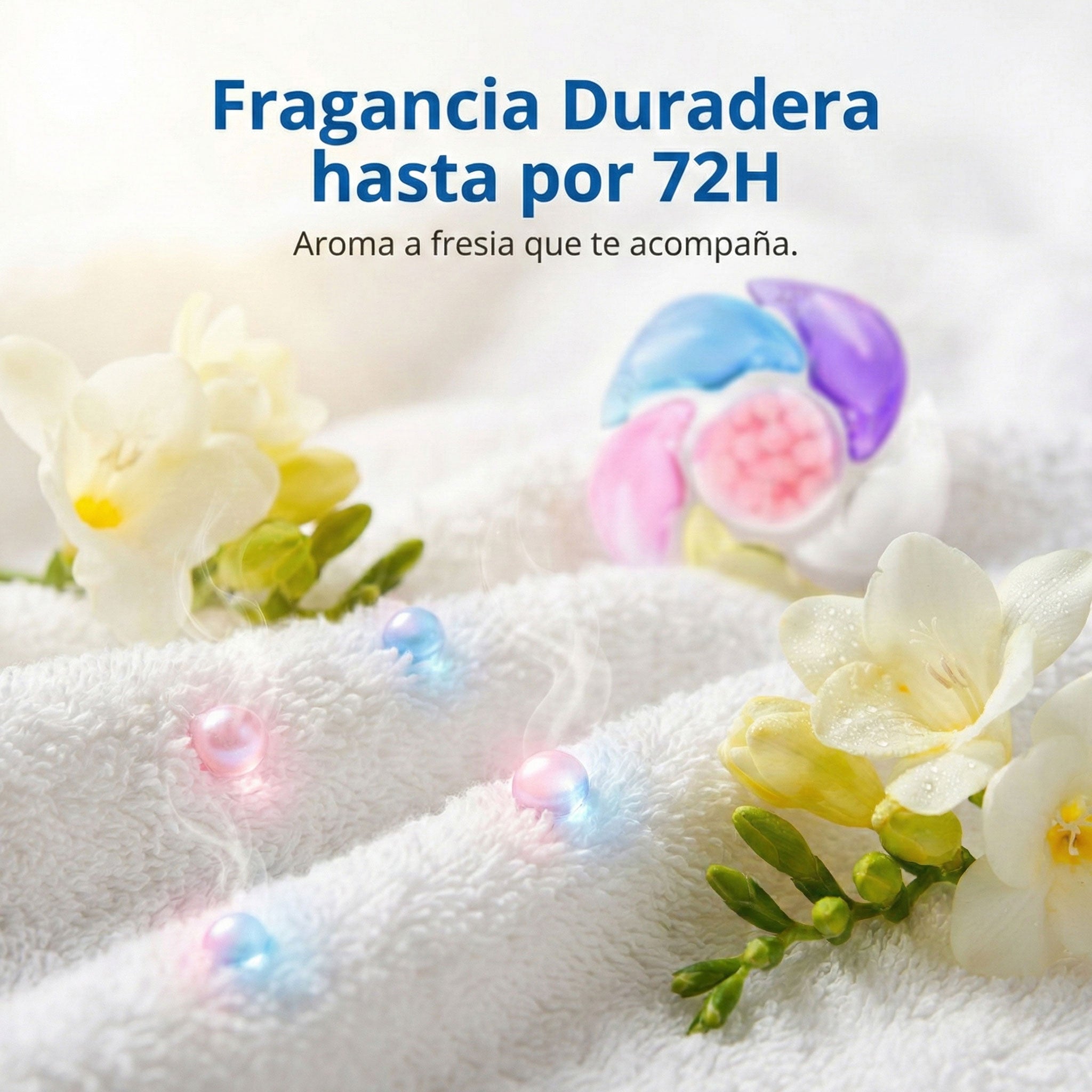 Cápsulas De Detergente Narciso 6 En 1 Para Ropa Fresia
