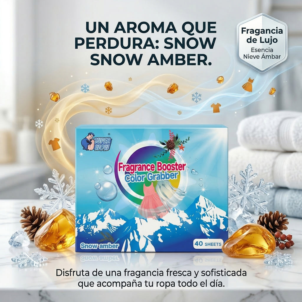 Hojas Atrapa Color para Ropa Evita Transferencia de Color y Manchas
