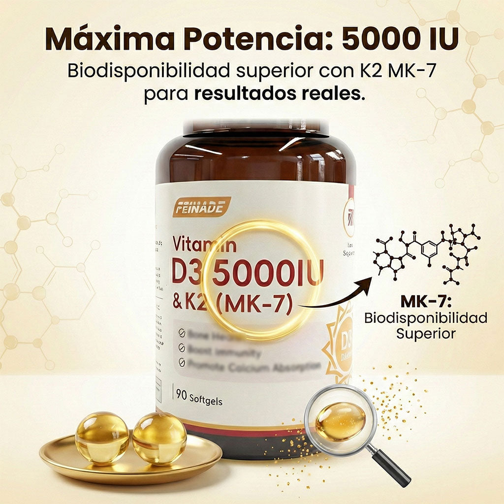 Vitamina D3&k2 Feinade 90 Cap
