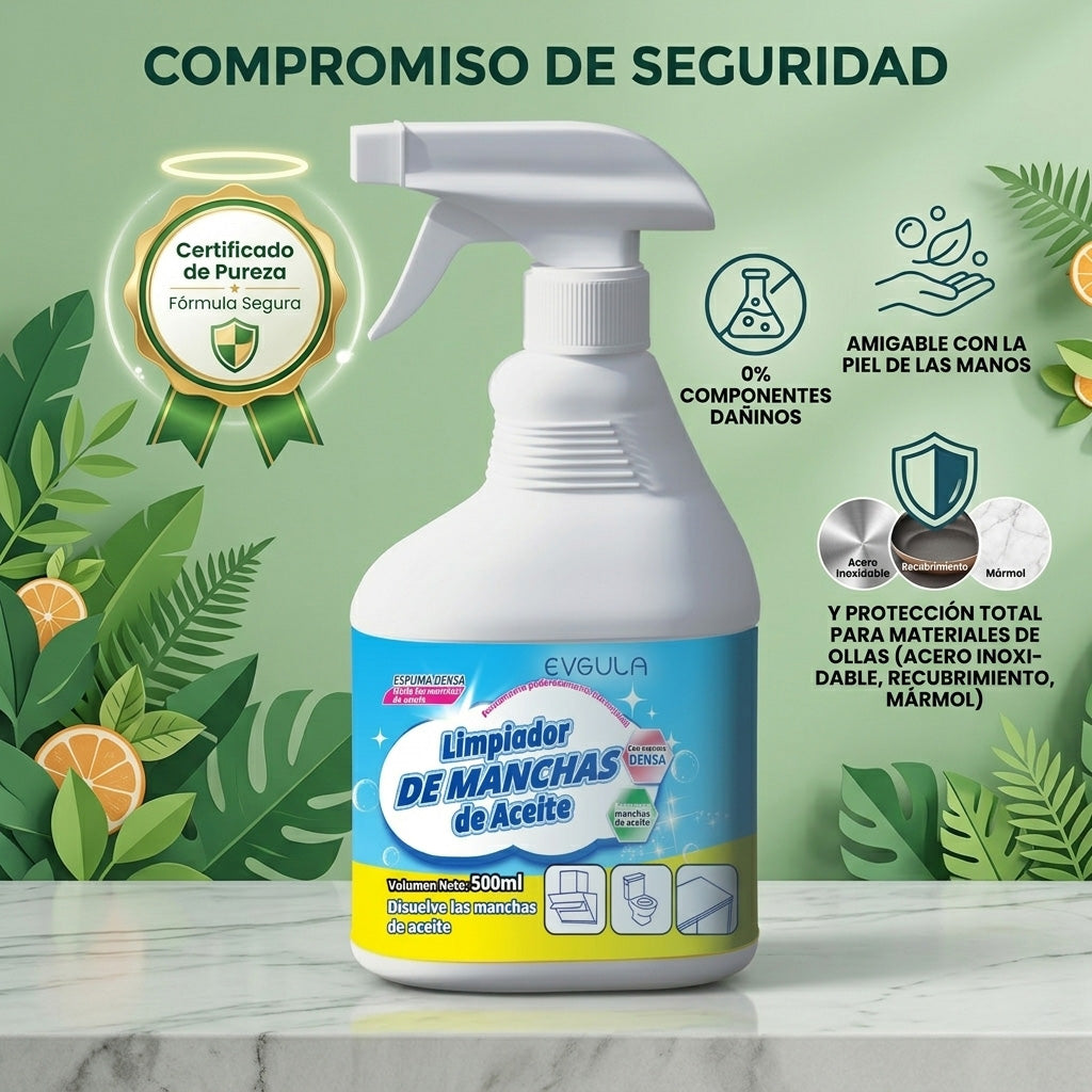 Desengrasante Potente Para Cocina Baño Hogar Espejo Narciso