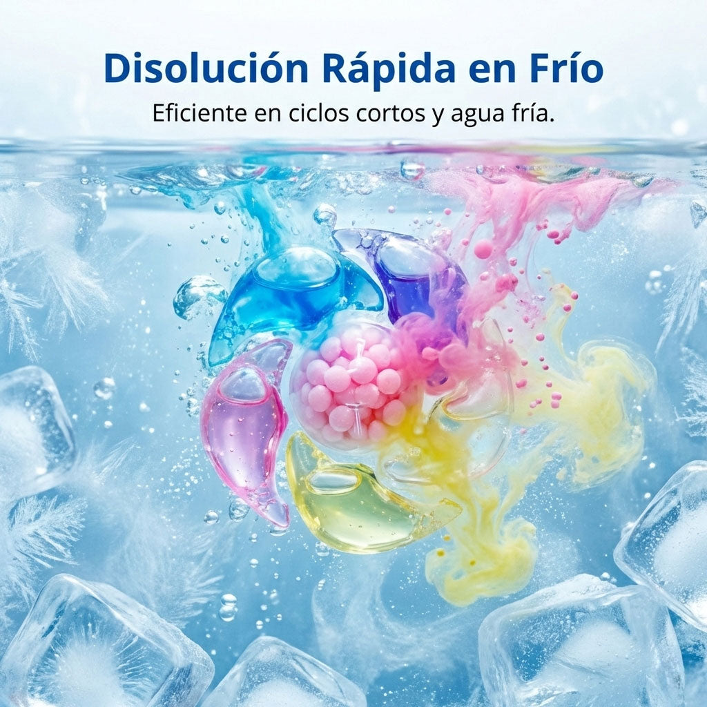 Cápsulas De Detergente Narciso 6 En 1 Para Ropa Fresia