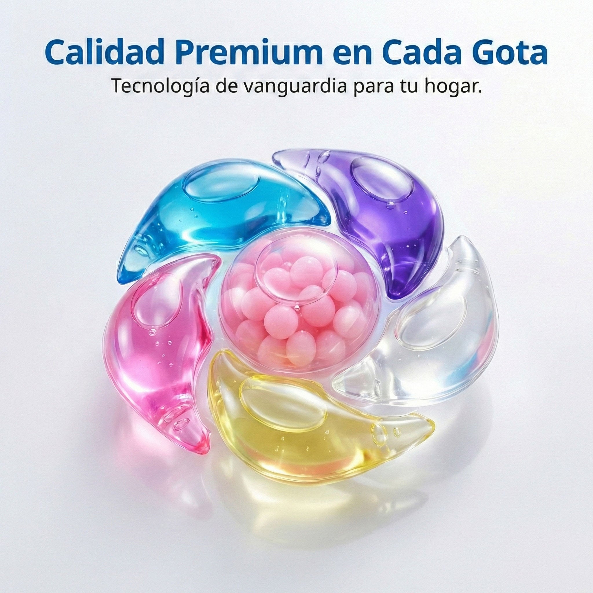 Cápsulas De Detergente Narciso 6 En 1 Para Ropa Fresia
