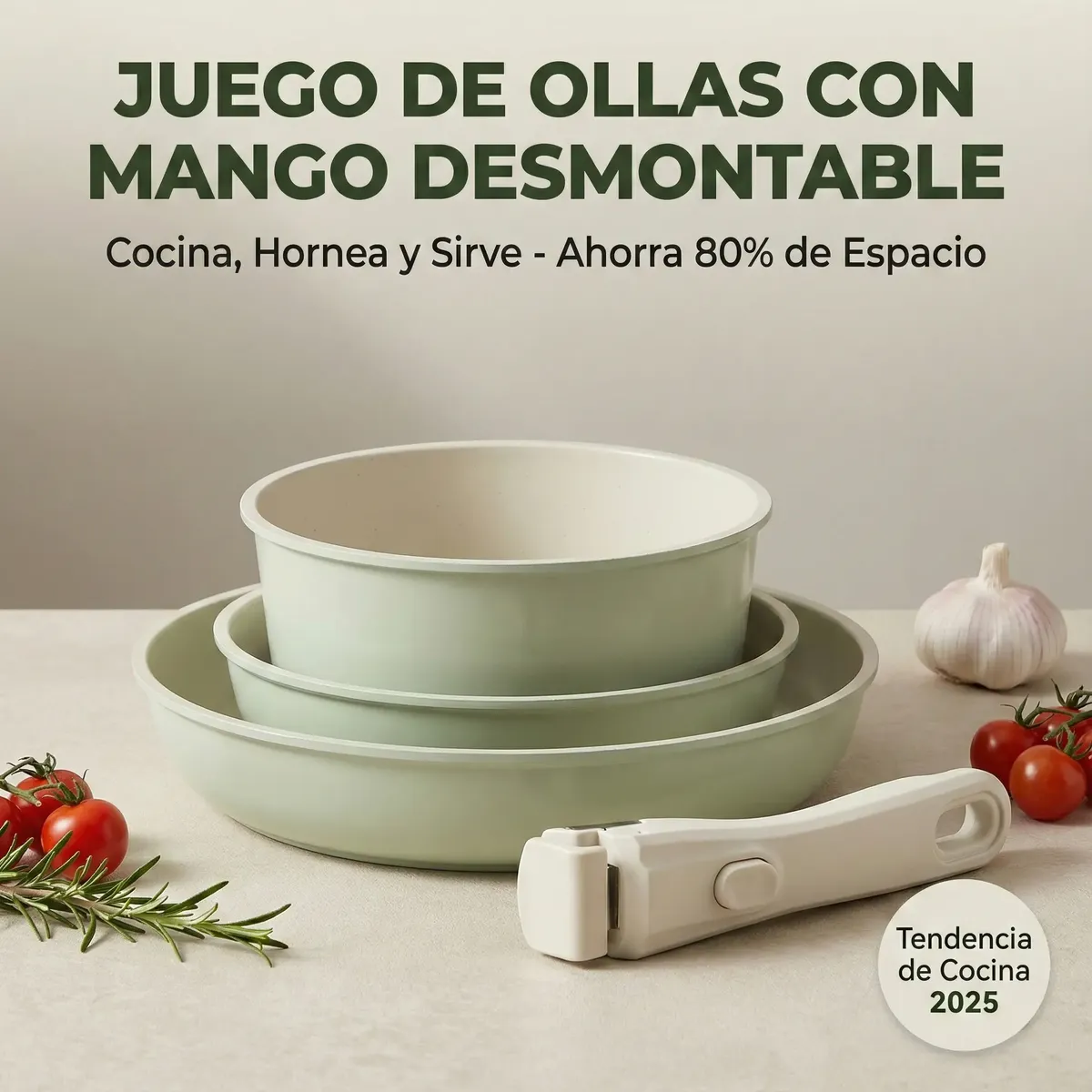 Cocina, hornea y sirve ahorra 80% de espacio