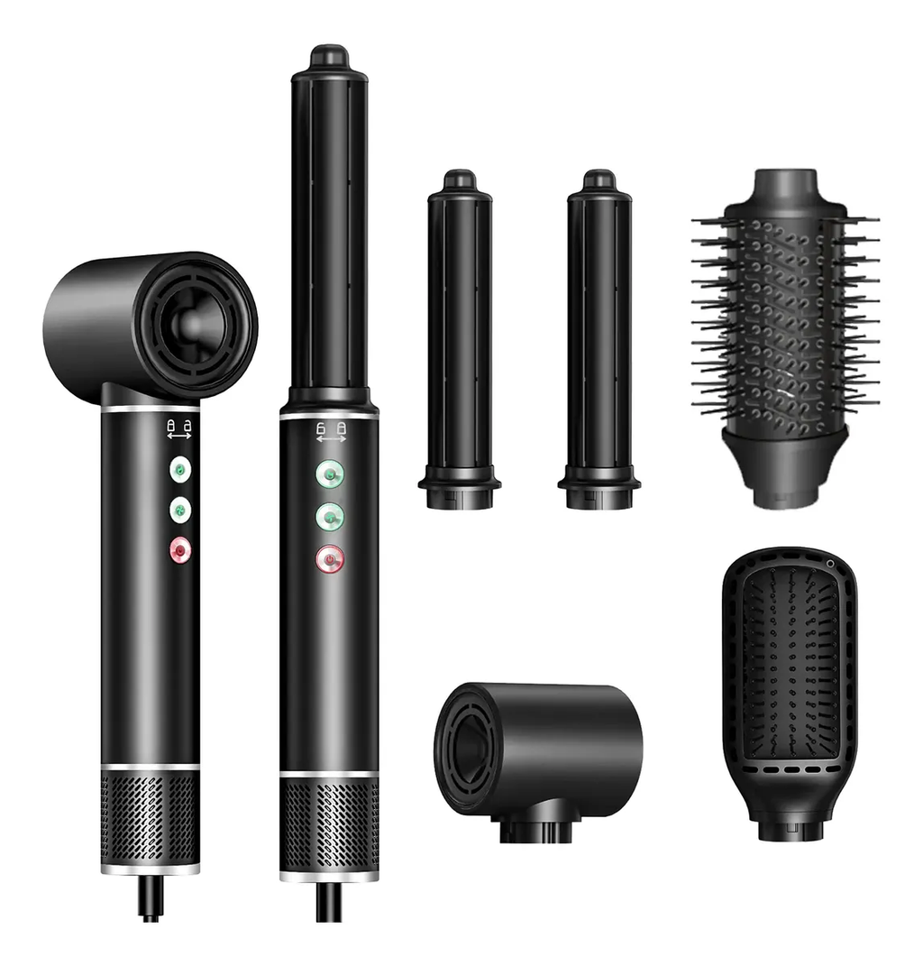 Secadora Iónica Profesional Latic 5 En 1 Para Cabello