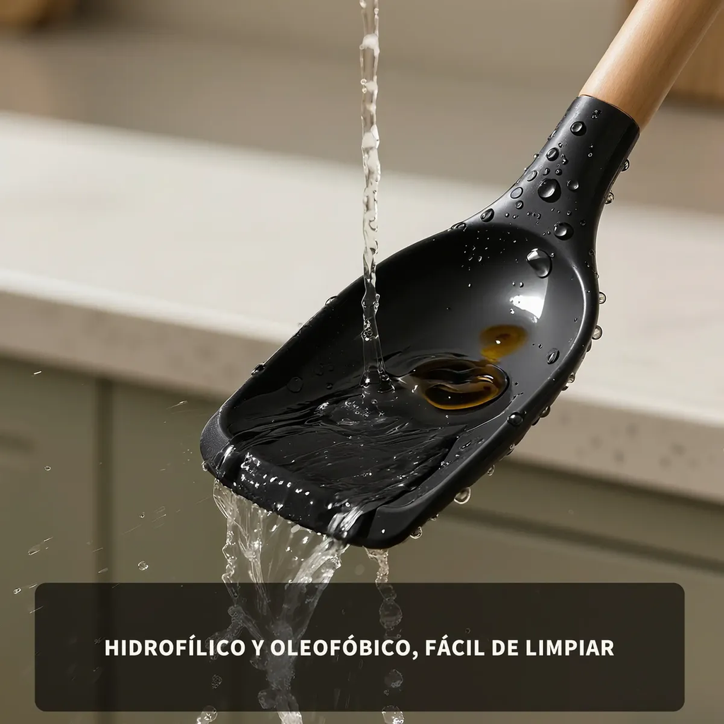 Set Utensilios de Repostería Latic 11 Piezas Silicona Antiadherente Cocina Multifuncional