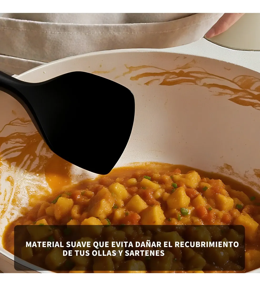 Set Utensilios de Repostería Latic 11 Piezas Silicona Antiadherente Cocina Multifuncional