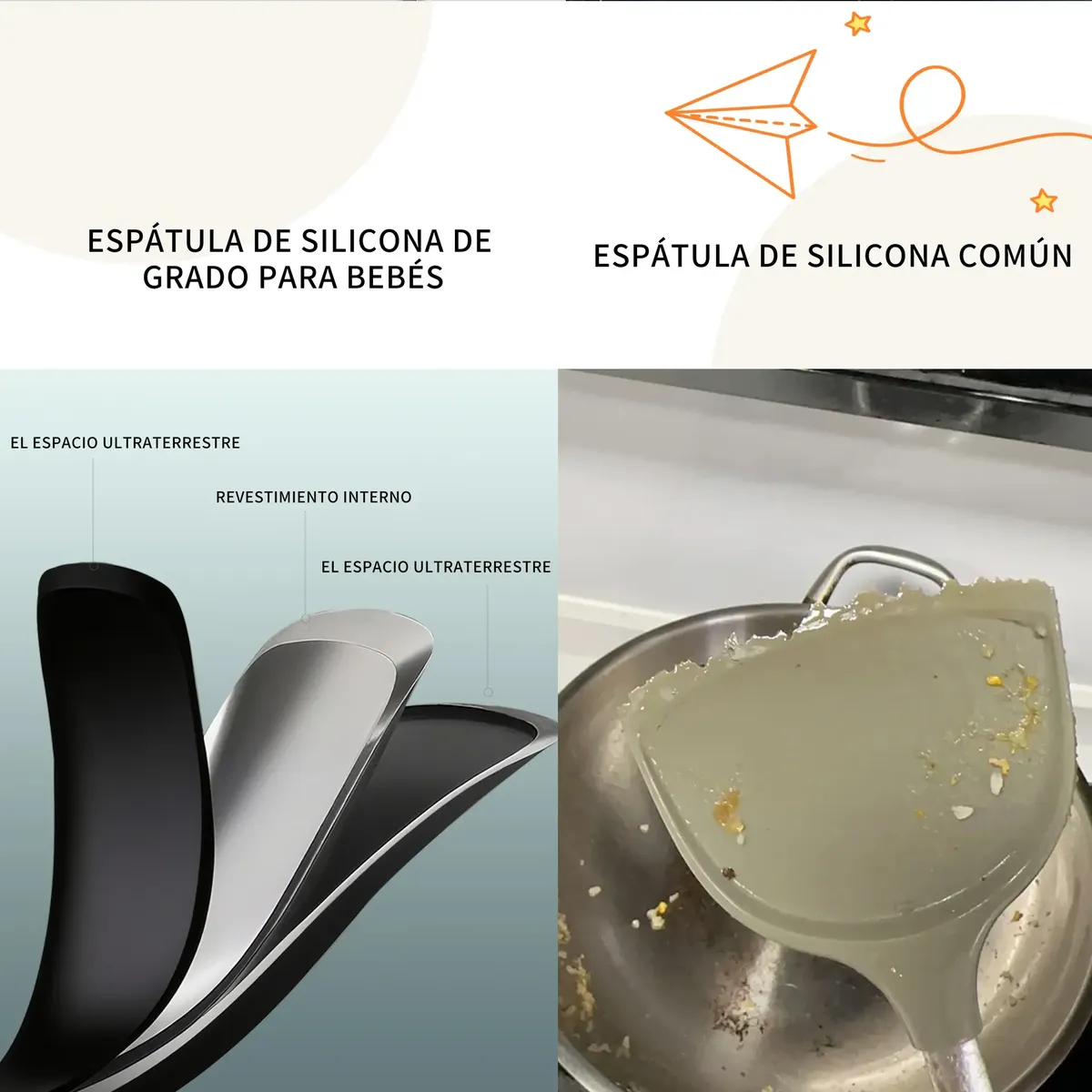 Set Utensilios de Repostería Latic 11 Piezas Silicona Antiadherente Cocina Multifuncional
