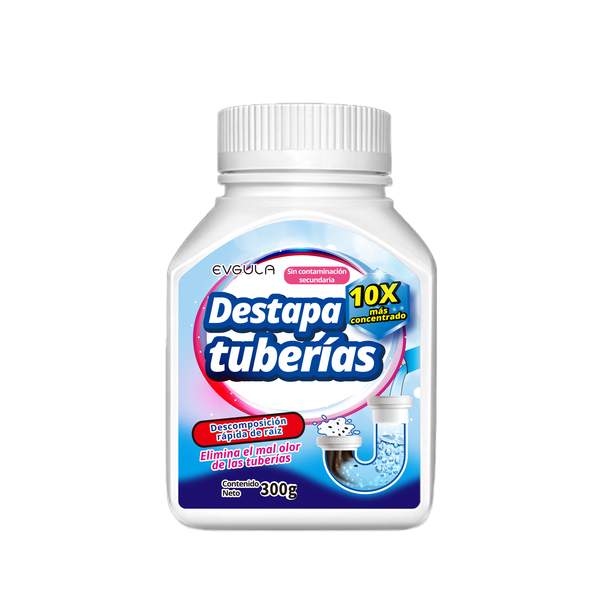Limpiador Potente Para Fregaderos Y Desagües