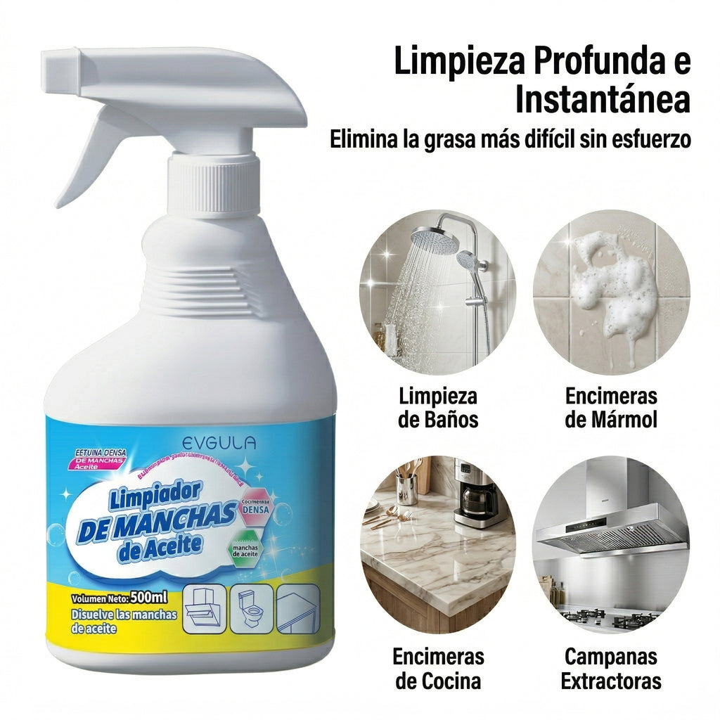 Desengrasante Potente Para Cocina Baño Hogar Espejo Narciso