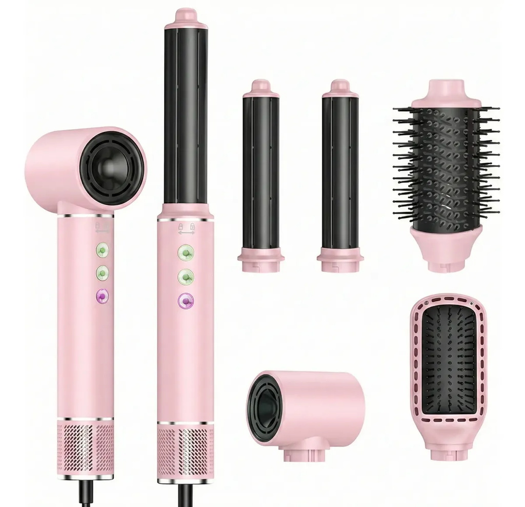 Secadora Iónica Profesional Latic 5 En 1 Para Cabello